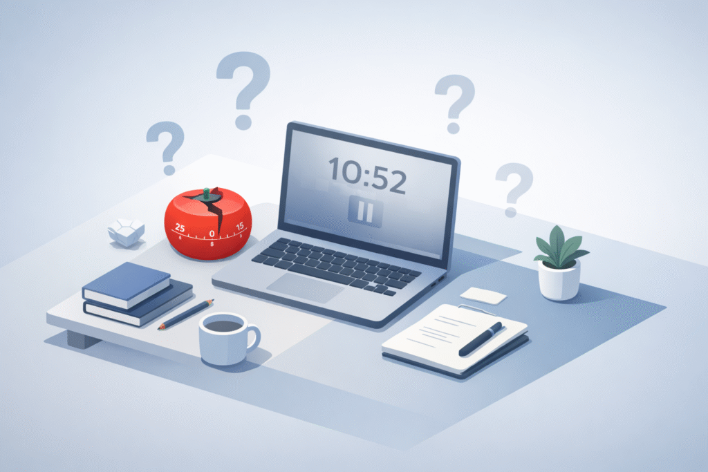 Why I Quit Pomodoro 3 Times Before It Finally Worked (Honest Story)
